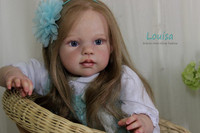 Louisa Reborn Vinyl Doll Kit by Jannie De Lange