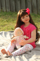 Nicole Reborn Vinyl Toddler Doll Kit by Natali Blick 