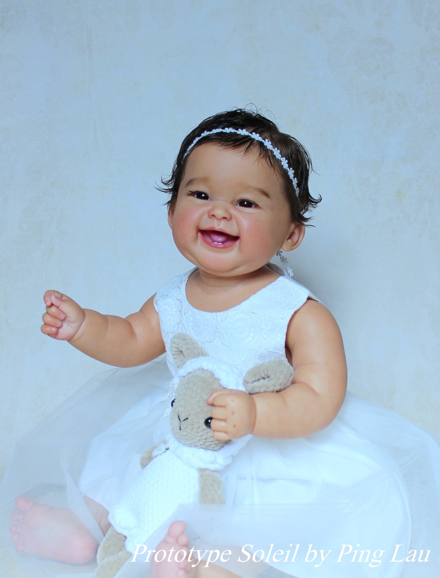 Soleil Reborn Vinyl Toddler Doll Kit by Ping Lau