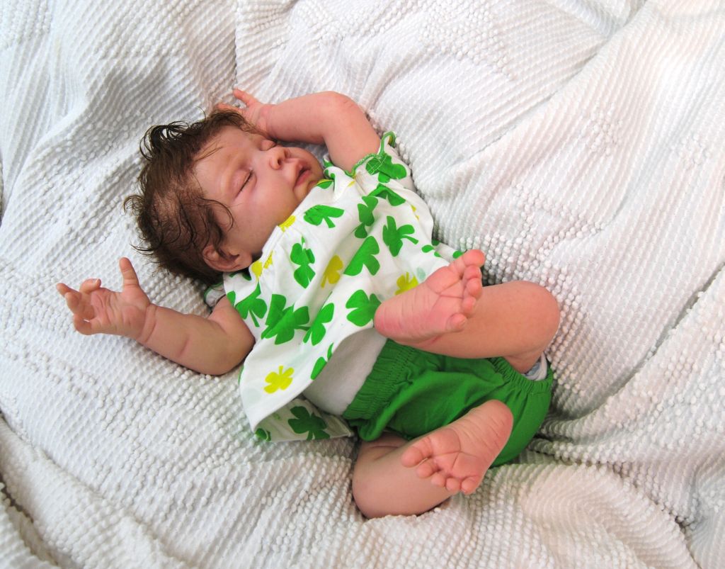 Dani Reborn Vinyl Doll Kit by Jannie De Lange