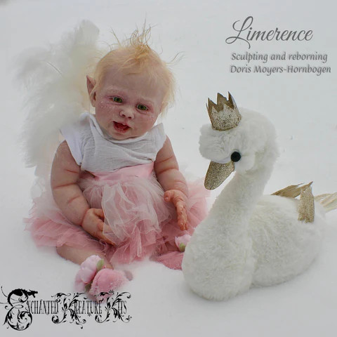 EEK, Limerence Fantasy Elf Reborn Vinyl Doll Kit by Doris Moyers