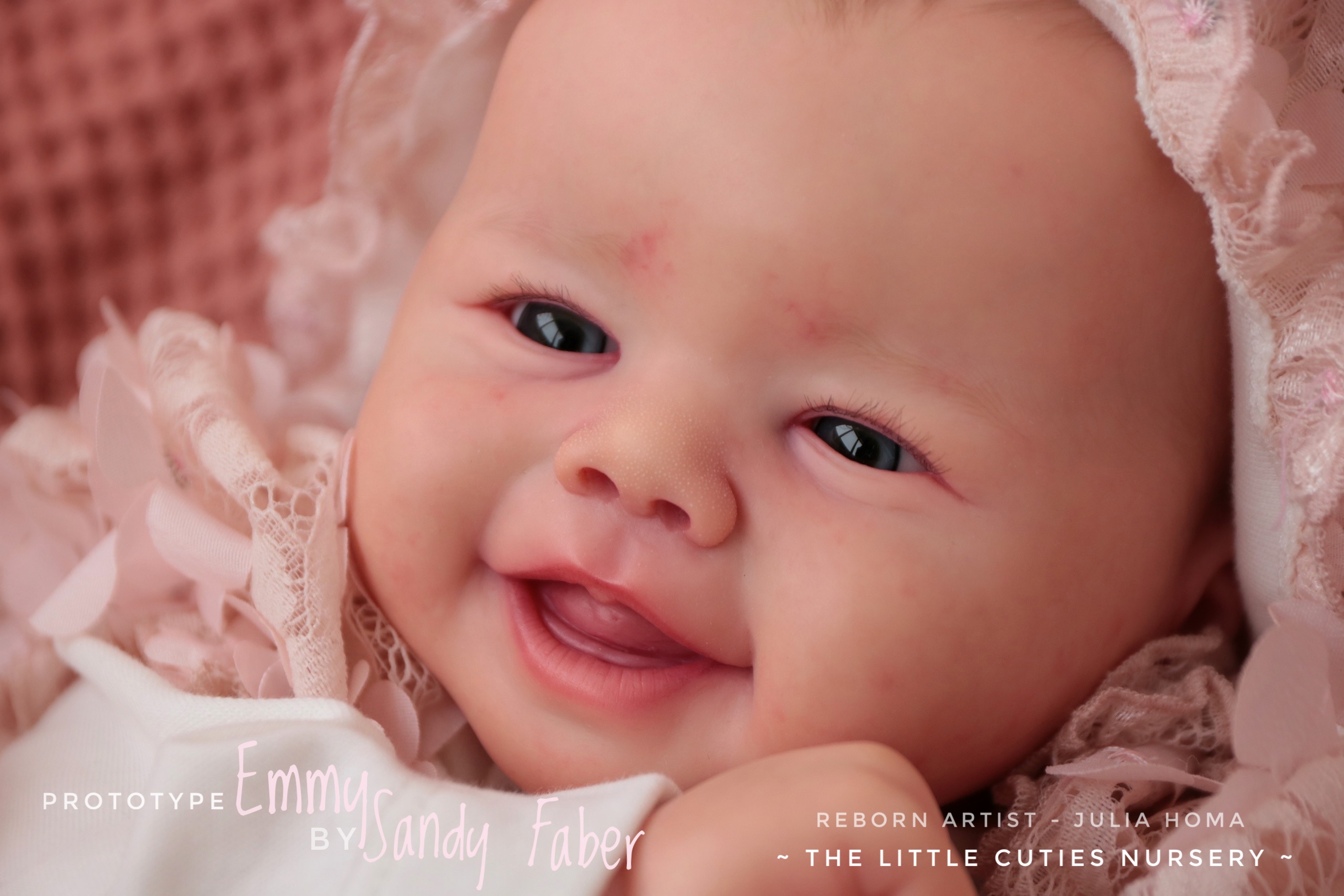 Emmy Reborn Vinyl Doll Kit by Sandy Faber 20-21