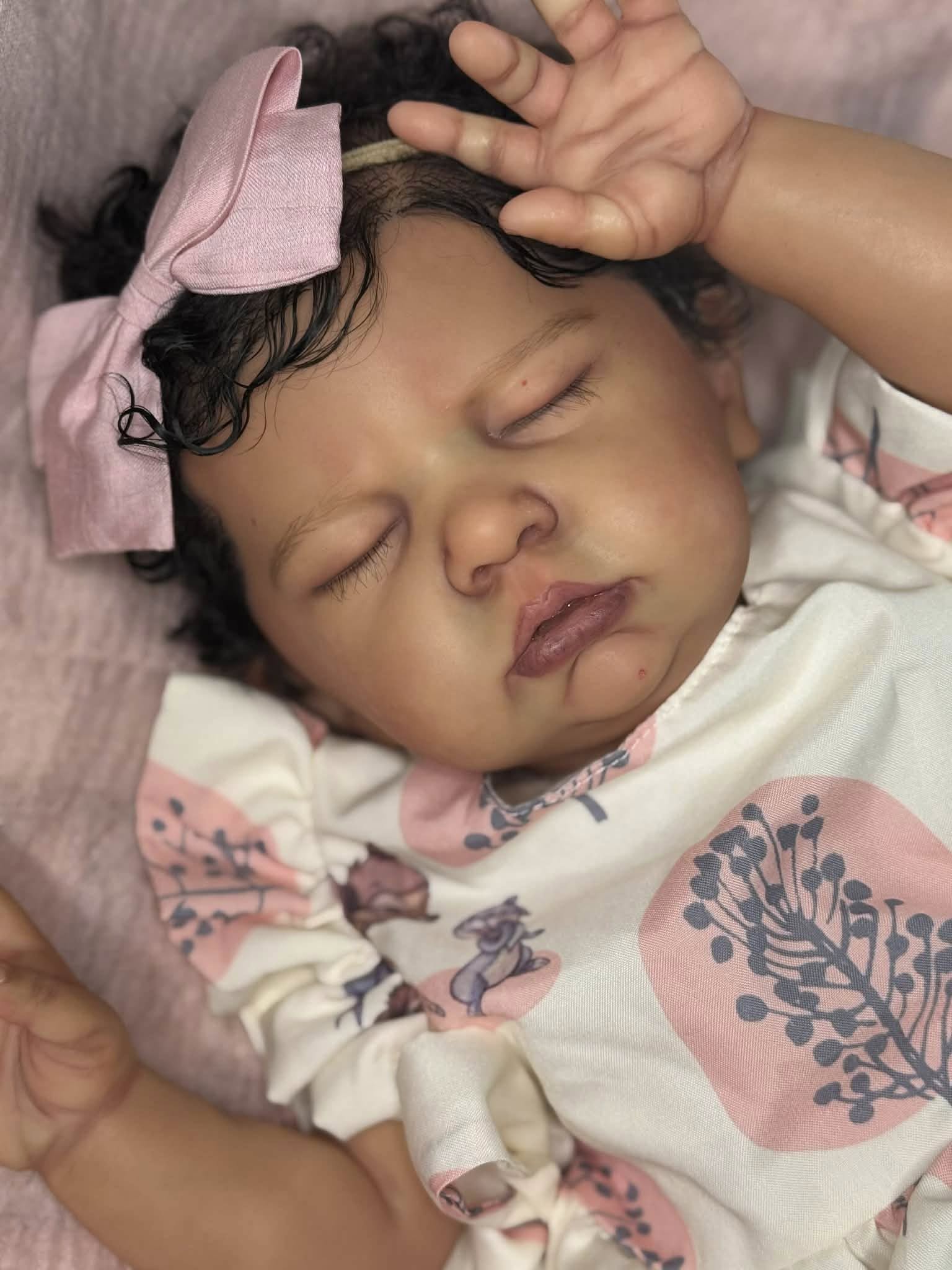Cameron Asleep Reborn Vinyl Doll Kit by Laura Tuzio Ross 23