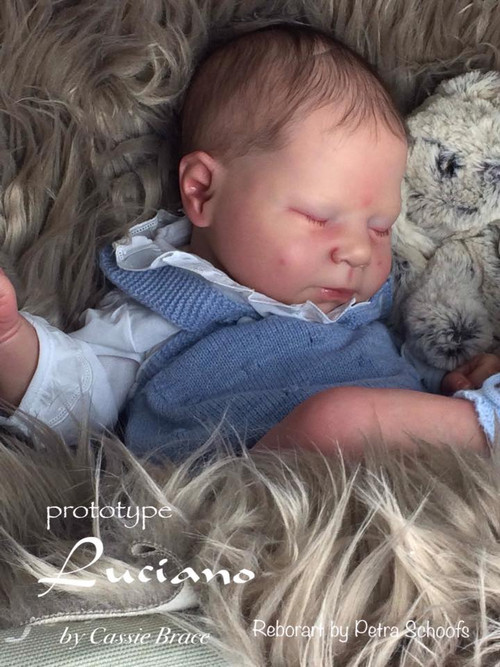 リボーンドール　Luciano Luciano Reborn Vinyl Doll Kit by Cassie Brace