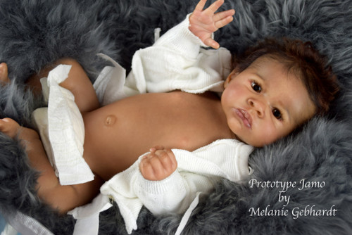 Jamo Reborn Vinyl Doll Kit by Melanie Gebhardt