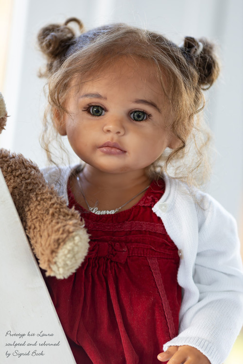 リボーンドール　　Laura Laura Reborn Vinyl Toddler Doll Kit by Sigrid Bock 29