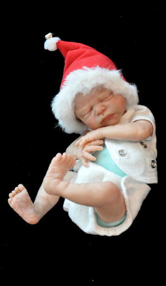 Mini Bébé Reborn 23 Cm – Kit Becca De Marita Winters, Fille, Vinyle, Fait Main