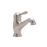 Arcana Single Hole Single Lever Bathroom Faucet - Satin Nickel with Metal Lever Handle | Model Number: AY51LM-STN-2 - Product Knockout