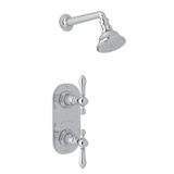 Arcana Thermostatic Shower Package - Polished Chrome with Metal Lever Handle | Model Number: ACKIT51ELM-APC - Product Knockout