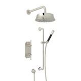 Bellia Thermostatic Shower Package - Polished Nickel with Metal Lever Handle | Model Number: BEKIT50L-PN - Product Knockout