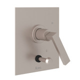 Wave Pressure Balance Trim With Diverter - Satin Nickel with Metal Lever Handle | Model Number: WA210L-STN - Product Knockout