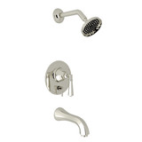 Palladian Pressure Balance Shower Package - Polished Nickel with Metal Lever Handle | Model Number: AKIT930NLM-PN - Product Knockout