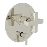 Pirellone Pressure Balance Trim with Diverter - Polished Nickel with Cross Handle | Model Number: BA210NX-PN - Product Knockout