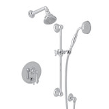 Pressure Balance Shower Package - Polished Chrome with Metal Lever Handle | Model Number: AKIT300ENLM-APC - Product Knockout