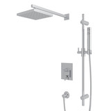 Wave Pressure Balance Shower Package - Polished Chrome with Metal Lever Handle | Model Number: WAVEKIT370NL-APC - Product Knockout