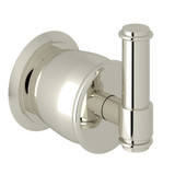 Zephyr Wall Mount Single Robe Hook - Polished Nickel | Model Number: MB7PN - Product Knockout