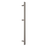 Modern Flat Slide Bar - Satin Nickel | Model Number: 1210STN - Product Knockout