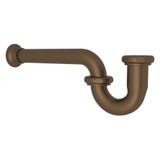 15 Inch Traditional Style Extended Decorative P-Trap - English Bronze | Model Number: RPT114EB - Product Knockout