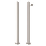 Floor Legs - Satin Nickel | Model Number: U.6807STN - Product Knockout