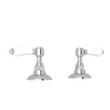 DISCONTINUED 3/4" Hot And Cold Rough Valves With Trim - Polished Chrome | Model Number: A7422LPAPC