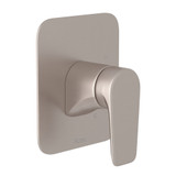 Hoxton Pressure Balance Trim without Diverter - Satin Nickel with Metal Lever Handle | Model Number: U.5435LS-STN - Product Knockout