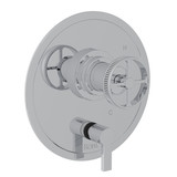 Campo Pressure Balance Trim with Diverter - Polished Chrome with Industrial Metal Wheel Handle | Model Number: A3210NIWAPC - Product Knockout