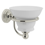 Edwardian Wall Mount Porcelain Soap Dish - Polished Nickel | Model Number: U.6928PN - Product Knockout