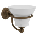 Edwardian Wall Mount Porcelain Soap Dish - English Bronze | Model Number: U.6928EB - Product Knockout