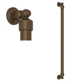 27 3/4 Inch Decorative Grab Bar - English Bronze | Model Number: U.6911EB - Product Knockout