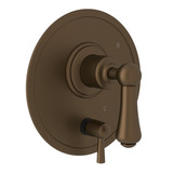 Georgian Era Pressure Balance Trim with Diverter - English Bronze with Metal Lever Handle | Model Number: U.2710NLS-EB - Product Knockout