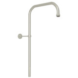 31 Inch X 15 Inch Rigid Riser Shower Outlet - Polished Nickel | Model Number: U.5393PN - Product Knockout