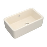 Original Lancaster Single Bowl Farmhouse Apron Front Fireclay Kitchen Sink - Parchment | Model Number: RC3018PCT - Product Knockout