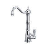 Edwardian Column Spout Filter Faucet - Polished Chrome with Metal Lever Handle | Model Number: U.1621L-APC-2 - Product Knockout