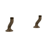 Georgian Era Deck Unions for Bridge Faucet - English Bronze | Model Number: U.6793EB-2 - Product Knockout