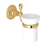 Swarovski Crystal Wall Mount Tumbler Holder - Italian Brass | Model Number: A1488CIB - Product Knockout