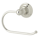 Wall Mount Toilet Paper Holder - Polished Nickel | Model Number: ROT8PN - Product Knockout