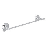 Swarovski Crystal Wall Mount 18 Inch Towel Bar - Polished Chrome | Model Number: A1484CAPC - Product Knockout