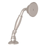 Deck Mount Handshower with Hose and Escutcheon - Satin Nickel | Model Number: A7104MSTN - Product Knockout