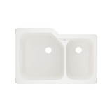 Allia™ 33" Fireclay 2 Bowl Undermount Kitchen Sink - Pergame (68) | Model Number: 6337-68