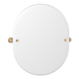 Holborn Wall Mount 24 7/16 Inch Oval Mirror - English Gold | Model Number: U.6482EG - Product Knockout
