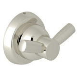 Holborn Wall Mount Double Robe Hook - Polished Nickel | Model Number: U.6422PN - Product Knockout