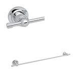 Campo Wall Mount 24 Inch Single Towel Bar - Polished Chrome | Model Number: A1486IWAPC - Product Knockout
