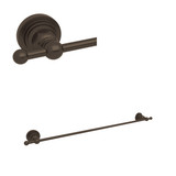 San Giovanni Wall Mount 24 Inch Single Towel Bar - Tuscan Brass | Model Number: A1486LITCB - Product Knockout