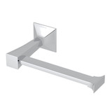 Vincent Wall Mount Single Toilet Paper Holder - Polished Chrome | Model Number: VIN8APC - Product Knockout