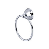 Palladian Wall Mount Towel Ring - Polished Chrome | Model Number: A6885APC - Product Knockout