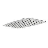16 Inch x 10 Inch Rain Showerhead  - Chrome | Model Number: 499C - Product Knockout