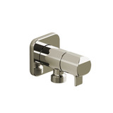 Handshower Outlet With Shutoff Valve  - Polished Nickel | Model Number: 777PN - Product Knockout