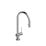 Azure Pulldown Kitchen Faucet  - Chrome | Model Number: AZ101C - Product Knockout