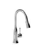 Edge Pulldown Bar and Food Prep Kitchen Faucet  - Chrome | Model Number: ED601C - Product Knockout