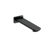 Equinox™ Wall Mount Tub Spout - Black | Model Number: EQ80BK